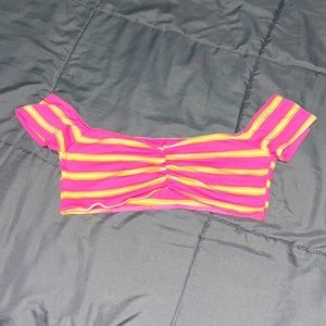 Off the shoulder top